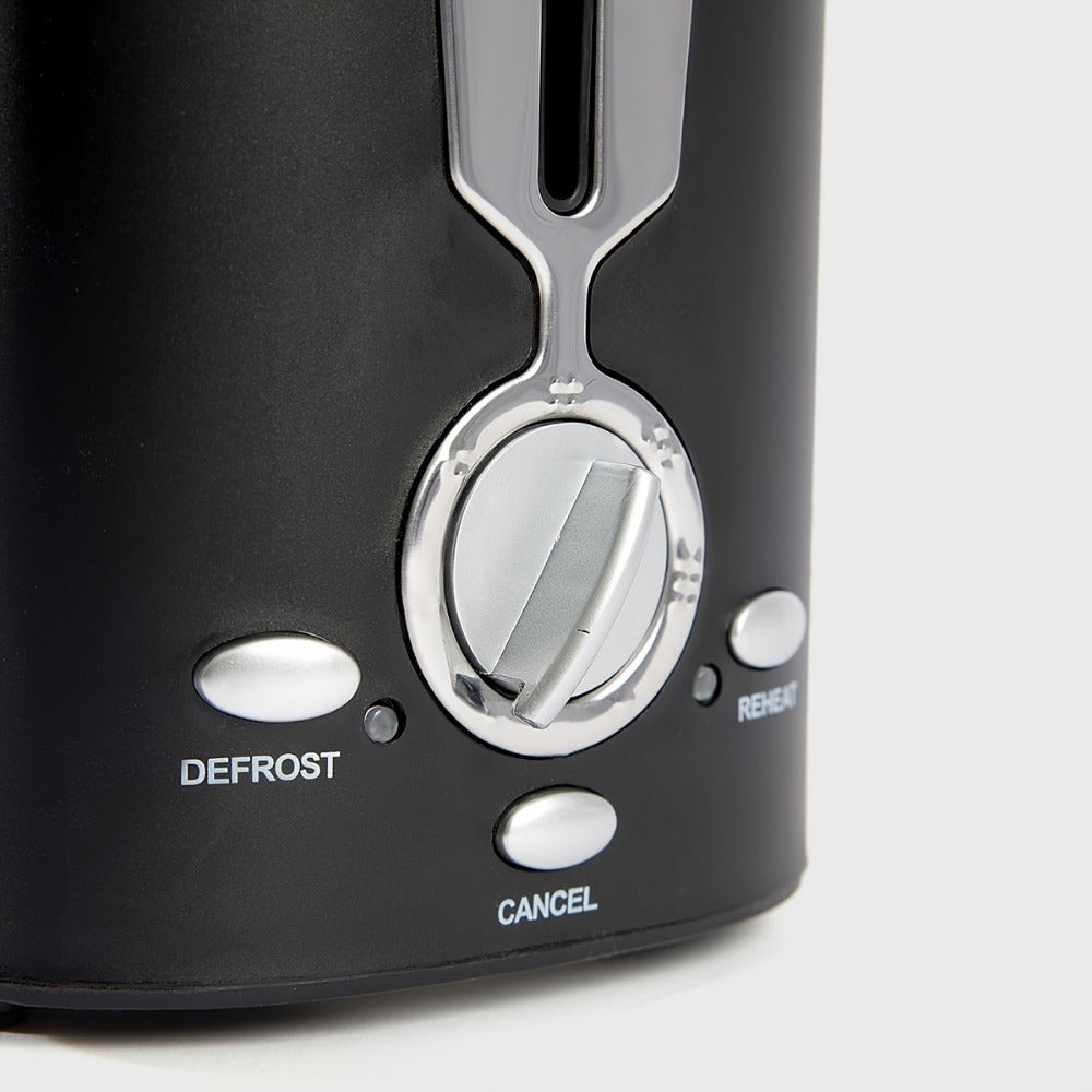 2-Slice Stainless Steel Toaster with Wide Slots