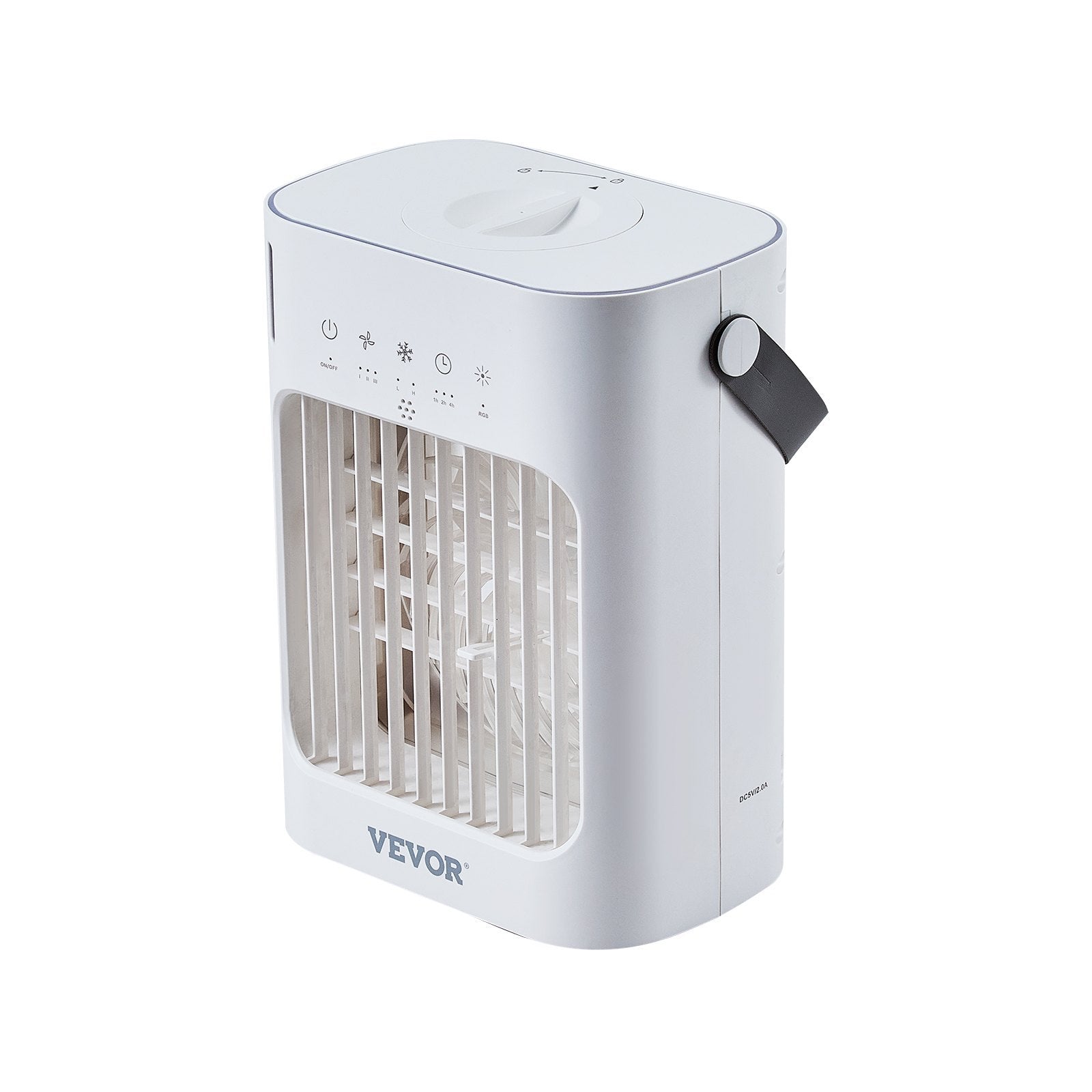 Portable Air Conditioner 4-in-1 Evaporative Air Cooler 700ml Water Tank
