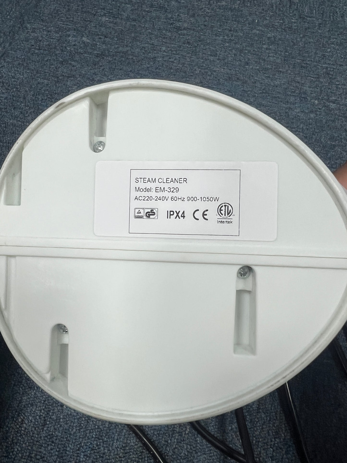 Handheld Steam Cleaner With Safety Lock, 500 Ml Large Water Tank 12 Piece Accessory Set Deep Cleaning Multiple Surfaces For Kitchen, Bathroom, Car, OffWhite