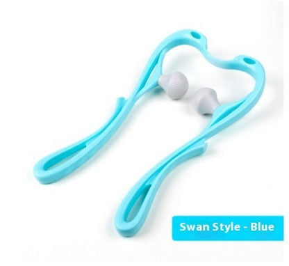 Manual Six-Wheel Neck Massager Roller Tool