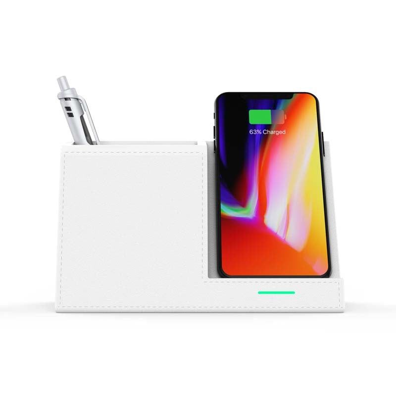 2-in-1 Pen Holder with Wireless Charger