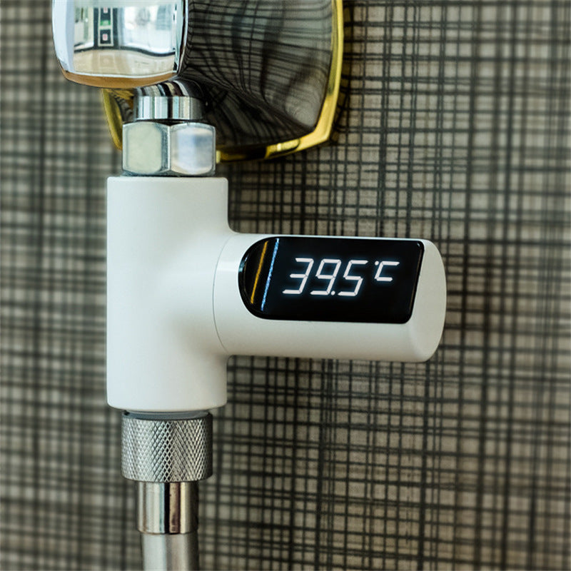 LED Display Home Water Shower Thermometer
