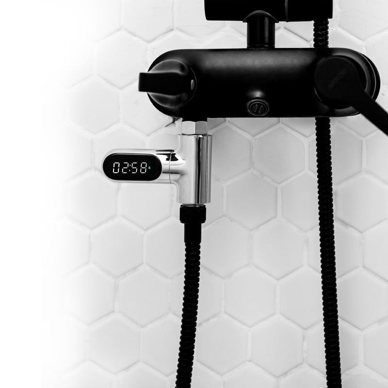 LED Display Home Water Shower Thermometer