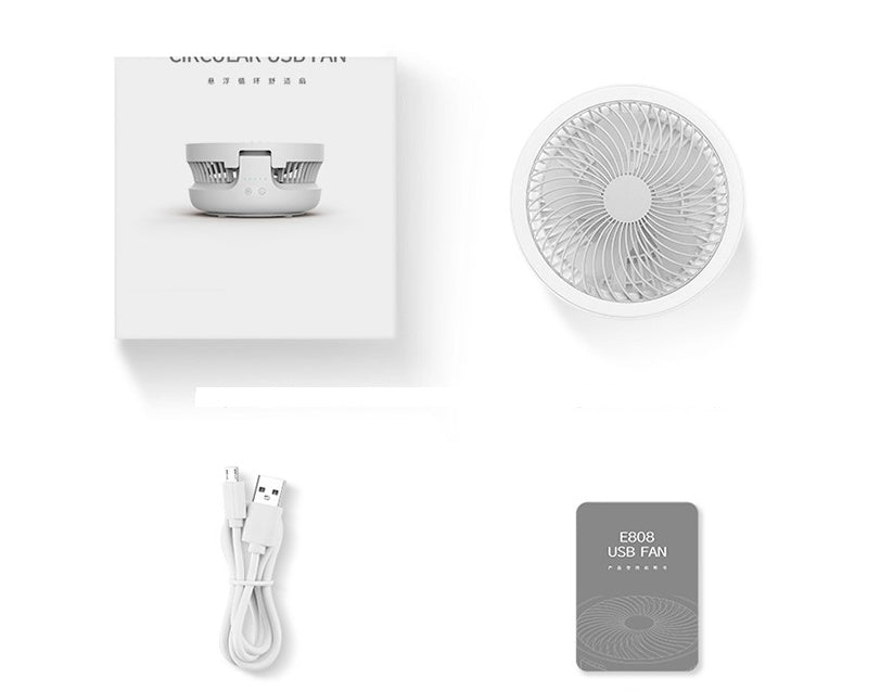 Wireless Suspended Air Circulation Fan | USB Rechargeable Folding Electric Fan