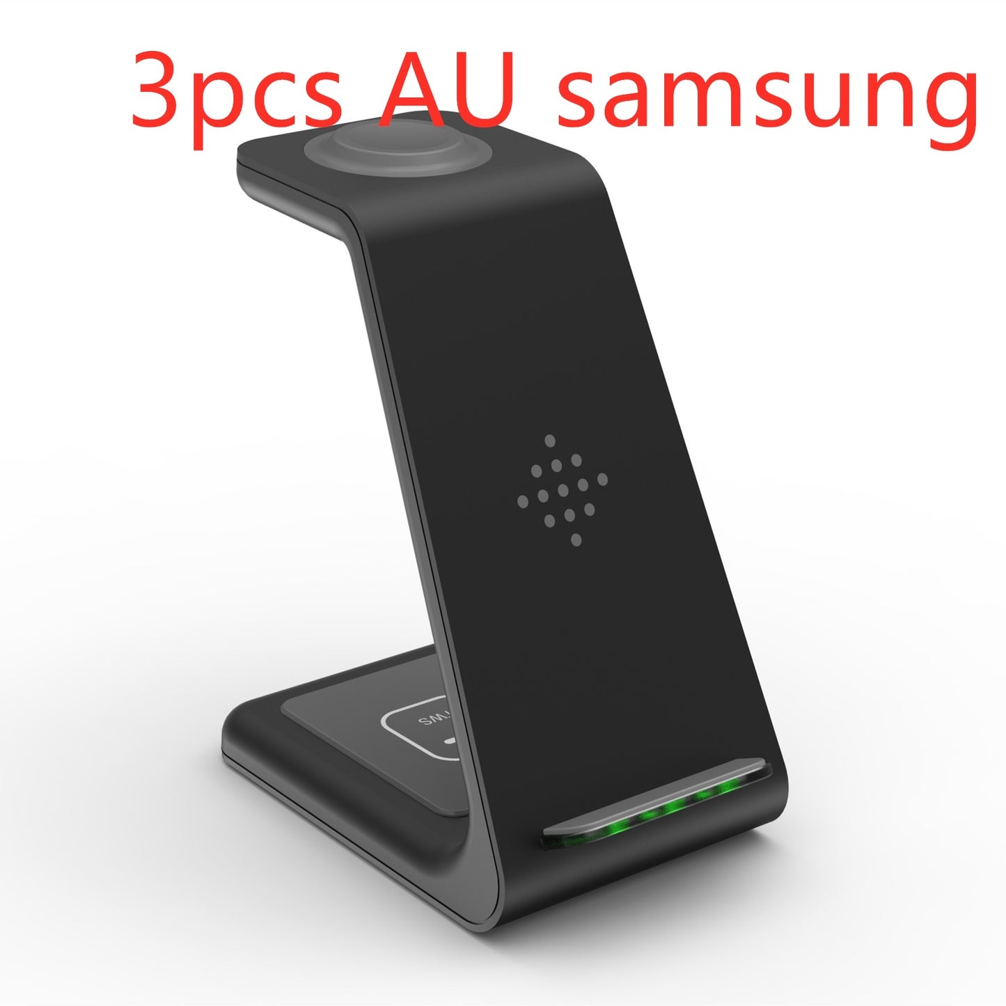 3-in-1 Fast Wireless Charging Station Stand