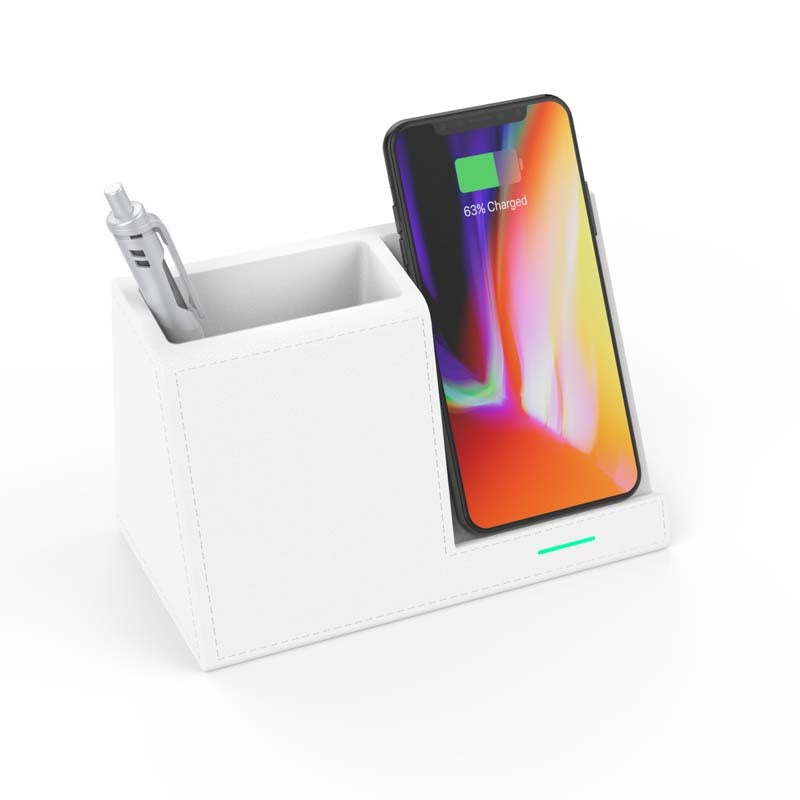 2-in-1 Pen Holder with Wireless Charger
