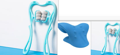 Manual Six-Wheel Neck Massager Roller Tool