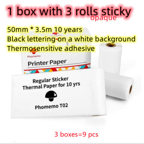 Portable Bluetooth Mini Thermal Label Printer