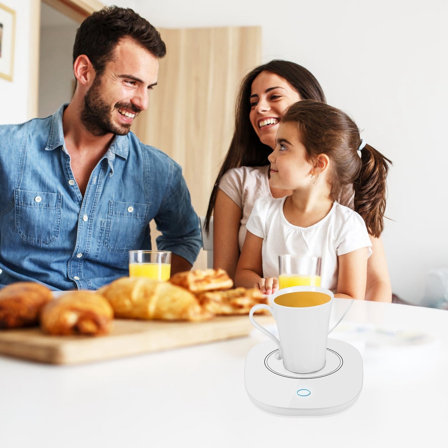 Electric Coffee Mug Warmer with Auto Shut-Off