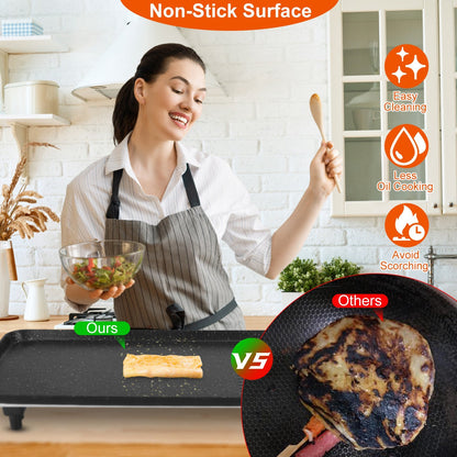 Electric BBQ Tabletop Grill for Indoor & Outdoor