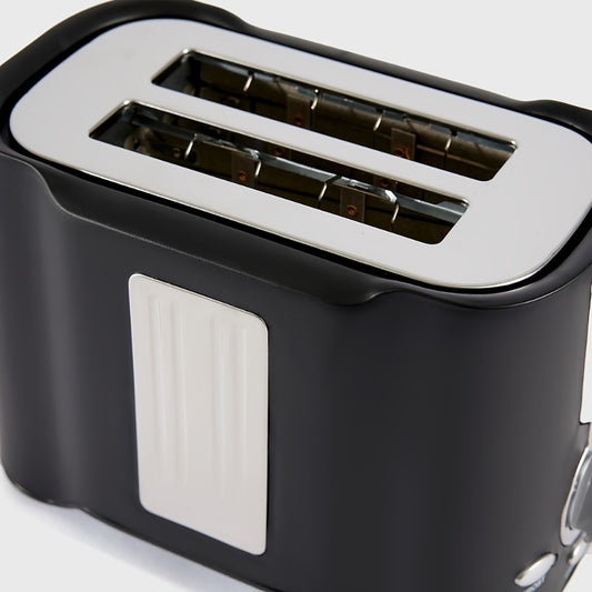 2-Slice Stainless Steel Toaster with Wide Slots