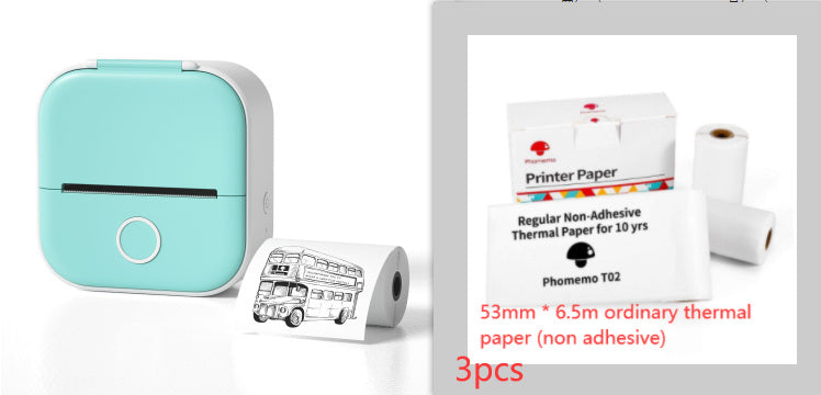 Portable Bluetooth Mini Thermal Label Printer