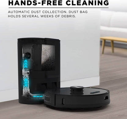 iHome AutoVac Nova Self Empty Robot Vacuum